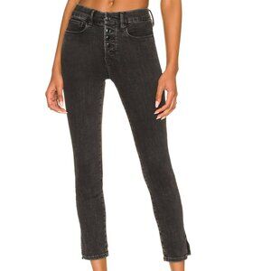 Good American Good Legs Crop With Mini Slit GLCSE257BT Womens 6/28 Black261 $139
